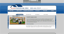 Desktop Screenshot of harpprogram.org